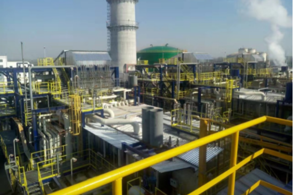 Nanjing Jinling Petrochemical 3 × 100T/H Composite Combustible Gas Boiler Island General Contracting Project