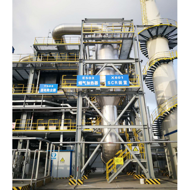 What is the potential of denitrification and dust removal projects in improving energy efficiency?